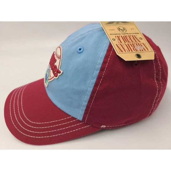 Philadelphia Phillies American Needle Cooperstown Collection Strapback Hat Cap - Picture 5 of 13